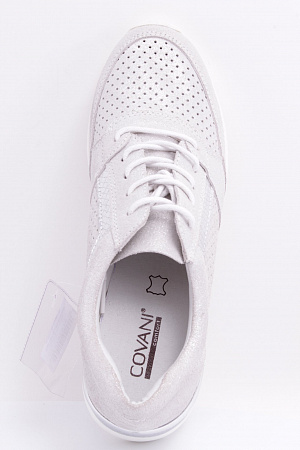 XL19972-1k туфли кроссовые /10/ (SILVER PRINTED SUEDE)