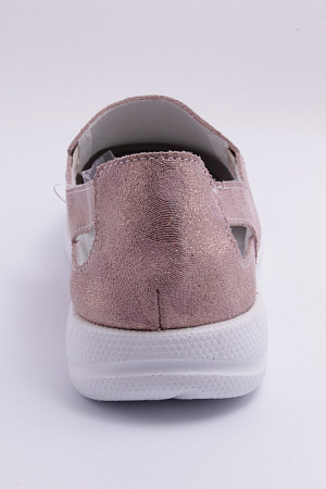 QS87763-7 туфли летние /10/ (SHINING GOLD PINK SUEDE)